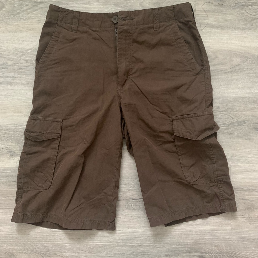 Vintage Quicksilver brown cargo shorts